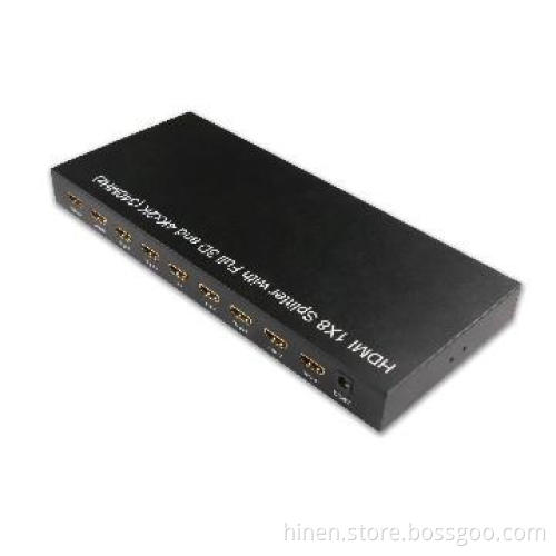 HDMI 1X8 Splitter with Full 3D and 4Kx2K (340MHz)